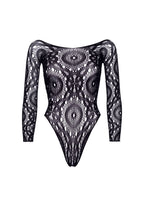 Spitzenbody Goddess - Schwarz