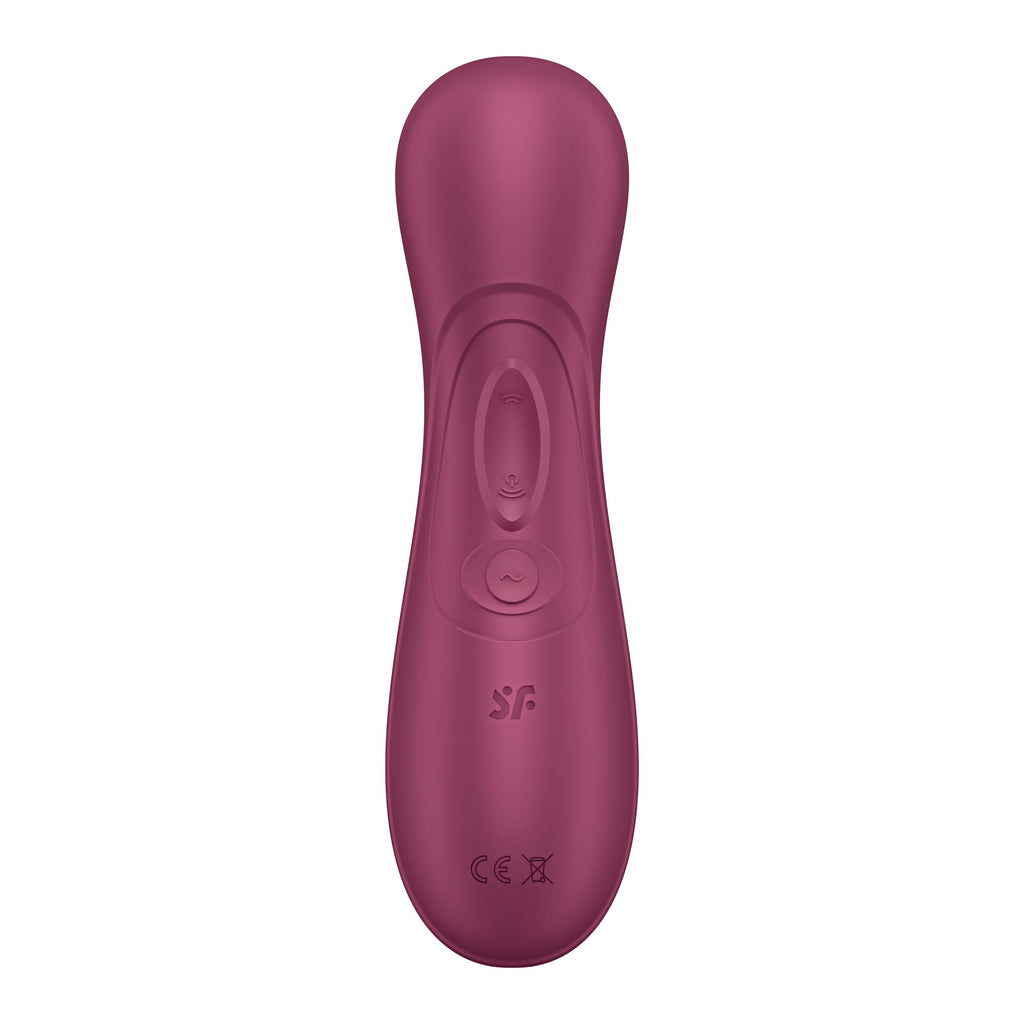 Satisfyer - Pro 2 Generation 3 Klitoris-Stimulator mit Liquid Air Technology - Weinrot