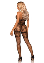 All About You Catsuit mit offenem Schritt - Schwarz