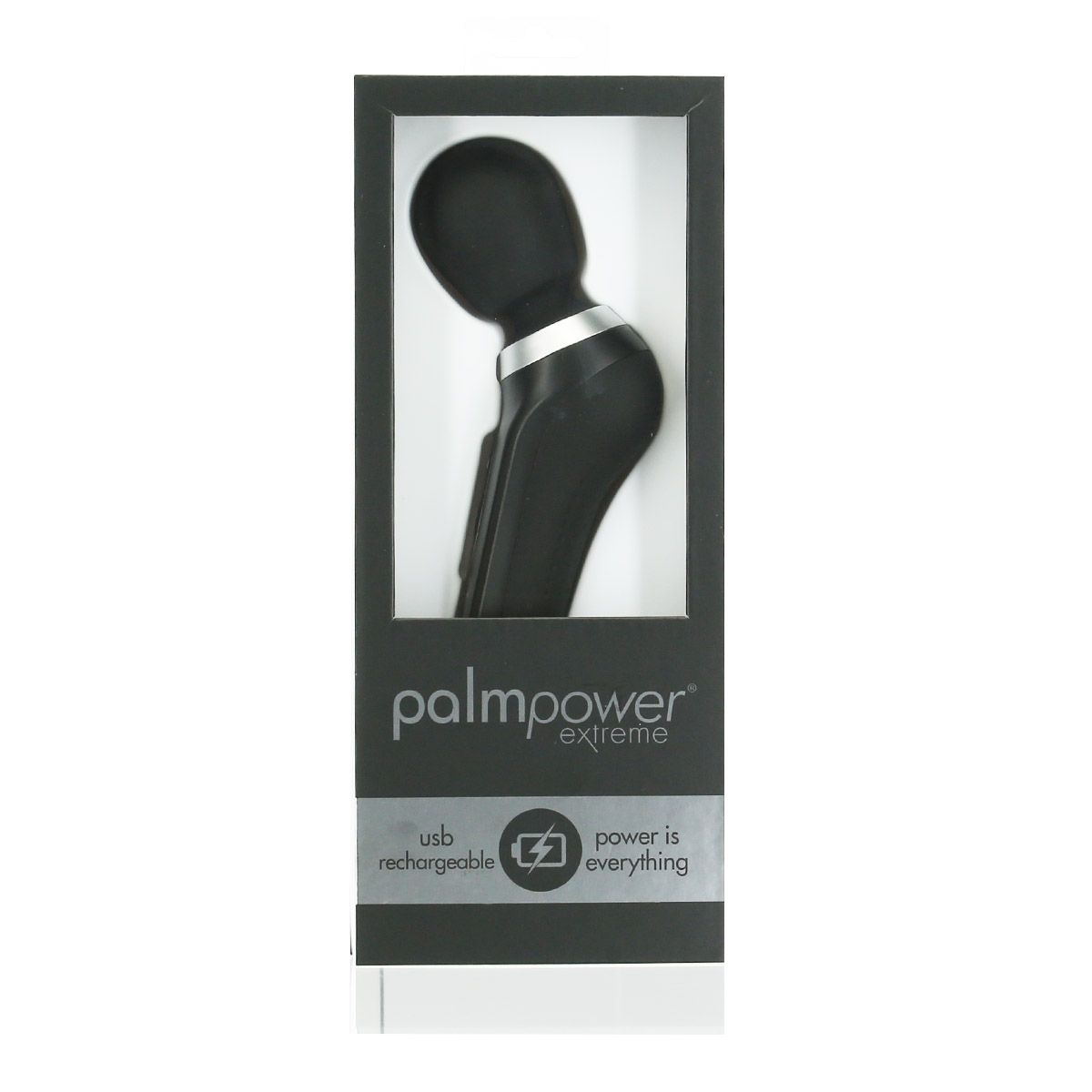 Palm Power - Extreme Wand Vibrator - Schwarz