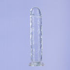Crystal Addition - Transparenter Realistischer Dildo - 20 cm