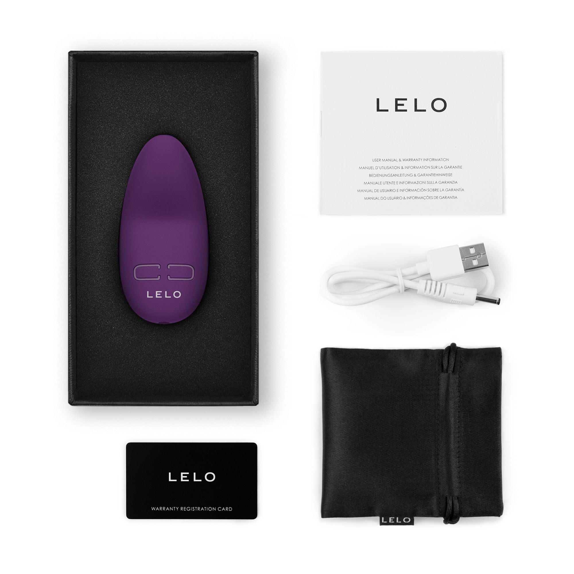 LELO - Lily 3 Persönlicher Massager - Dark Plum
