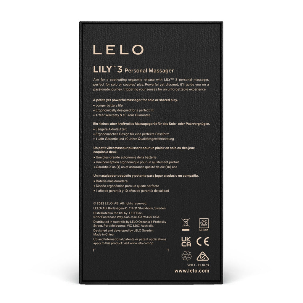 LELO - Lily 3 Persönlicher Massager - Dark Plum