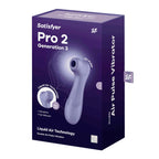Satisfyer - Pro 2 Generation 3 Klitoris-Stimulator mit Liquid Air Technology - Weinrot