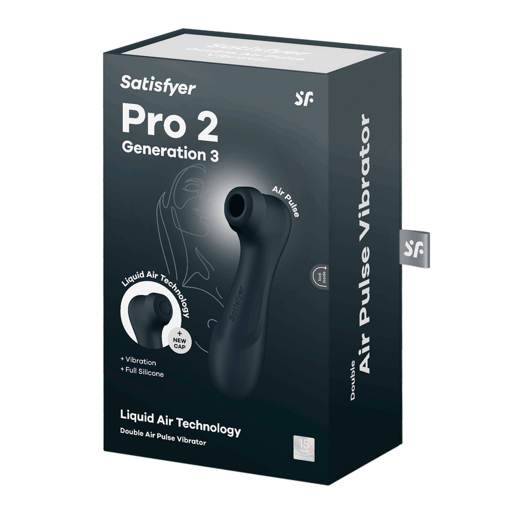 Satisfyer - Pro 2 Generation 3 Klitoris-Stimulator mit Liquid Air Technology - Weinrot