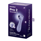 Satisfyer - Pro 2 Generation 3 App Controlled Klitoris-Stimulator - Weinrot