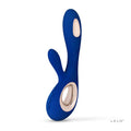 LELO - Soraya Wave G-Spot-Vibrator - Rabbit-Vibrator mit WaveMotion - Midnight Blue