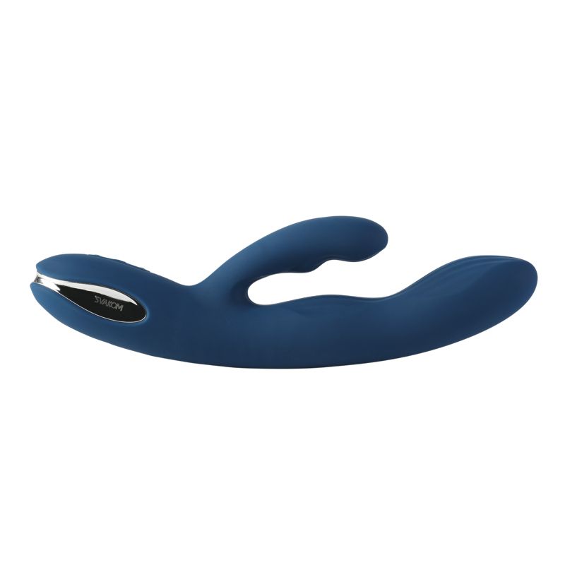 Svakom - Aylin Doppelvibrator mit G-Punkt- und Klitoris-Stimulation - Dunkelblau