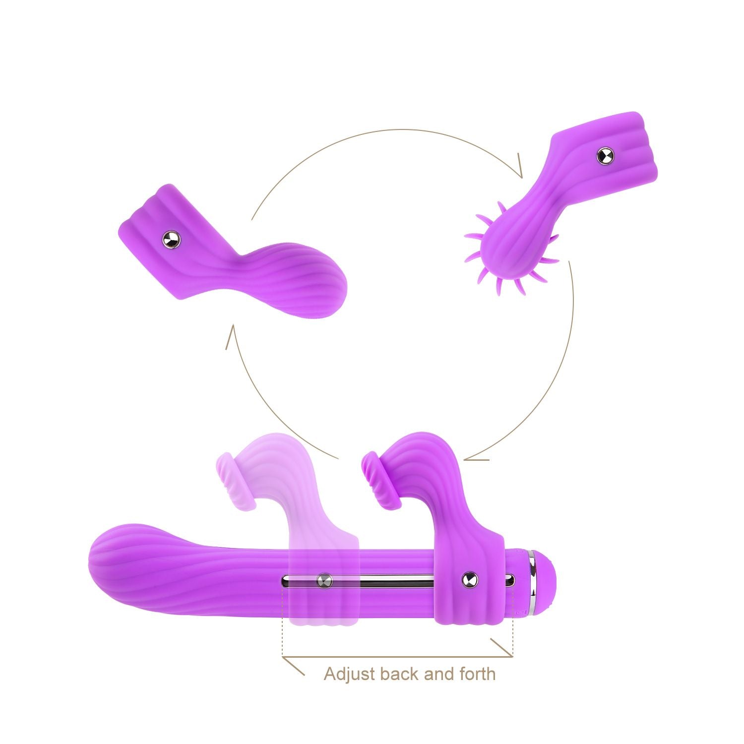 OTOUCH - Magic Stick Wand-Vibrator mit Heizfunktion - Lila