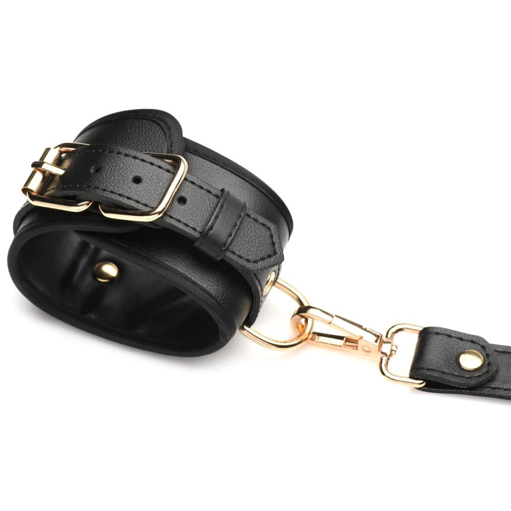 Strict - Bondage Harness mit Schleifen M/L - Schwarz