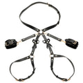 Strict - Bondage Harness mit Schleifen M/L - Schwarz