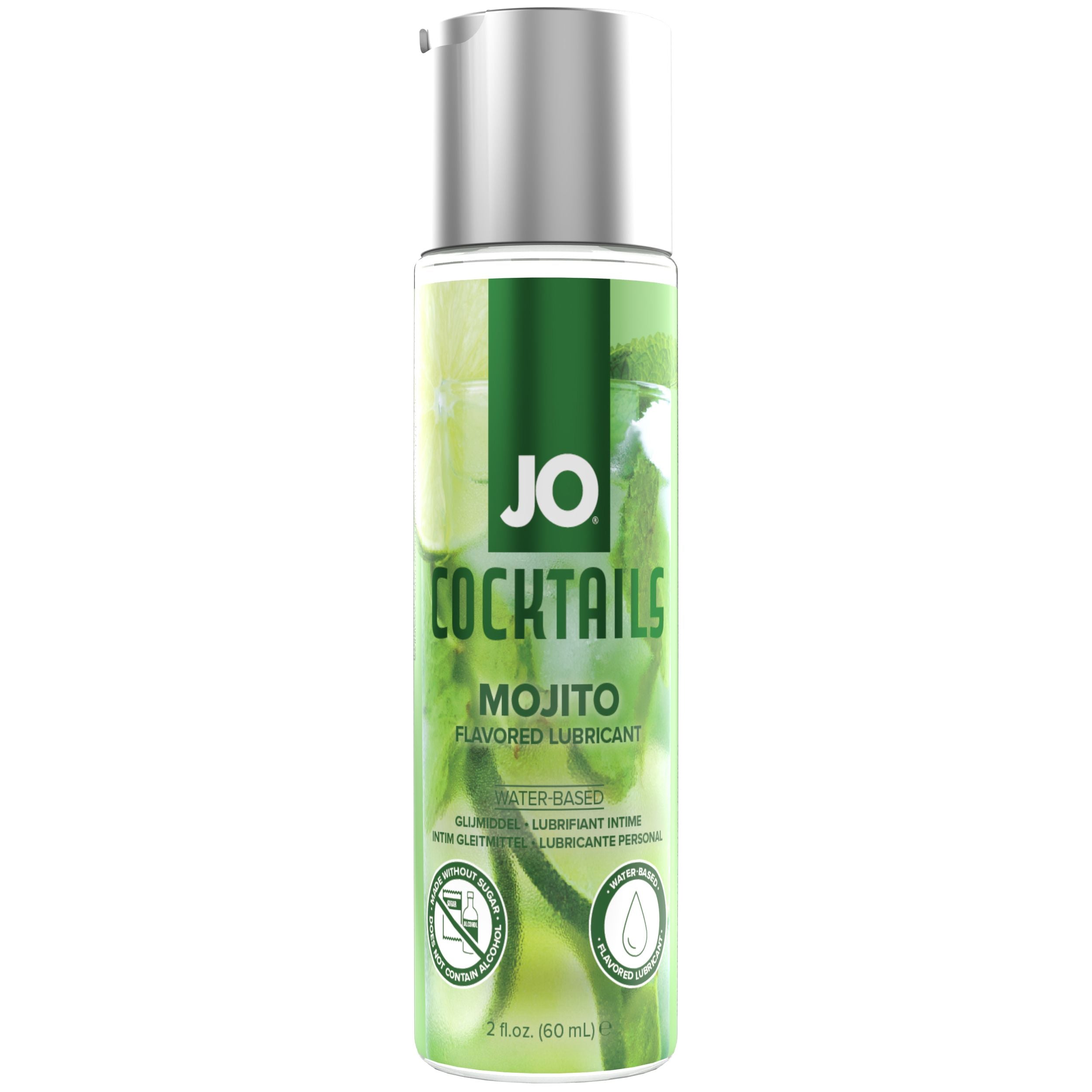 JO H2O Gleitgel Cocktails Mojito, wasserbasiert, 60 ml
