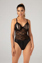 Christine - Wetlook-Bodysuit Vesper