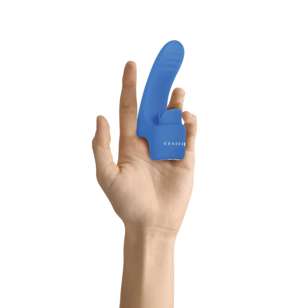 Evolved - Flick It Fingervibrator - Blau