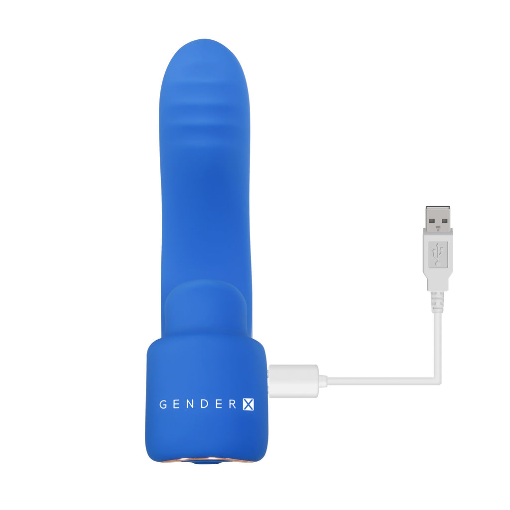 Evolved - Flick It Fingervibrator - Blau