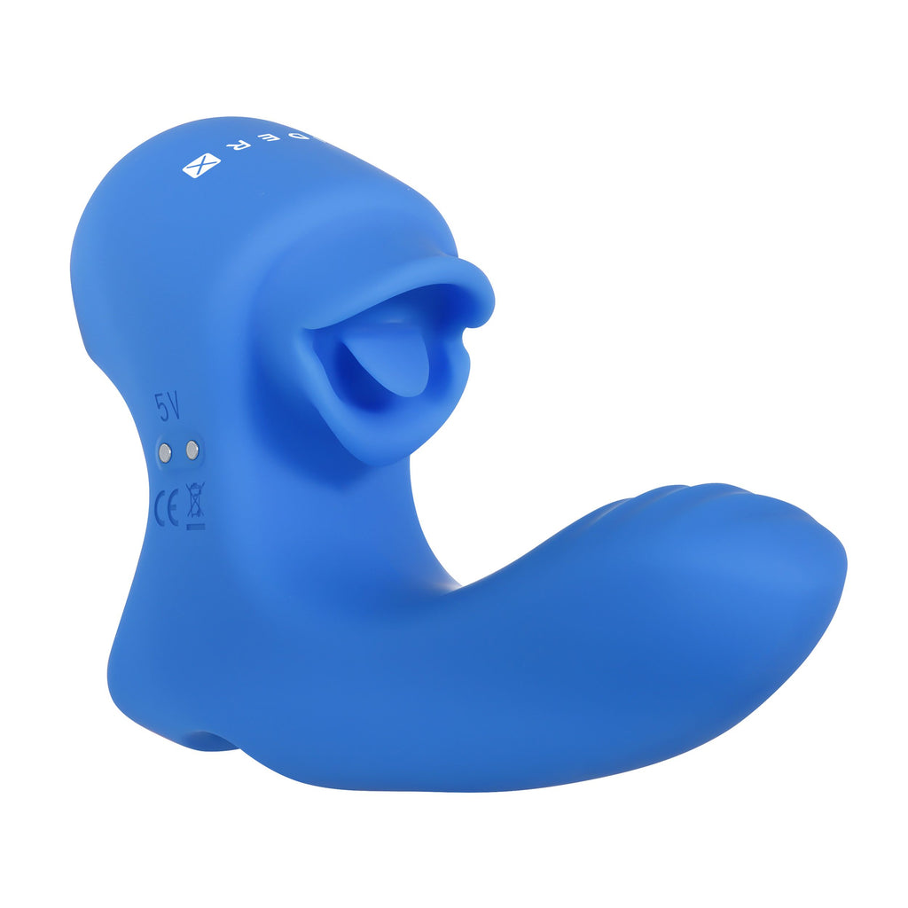 Evolved - Flick It Fingervibrator - Blau
