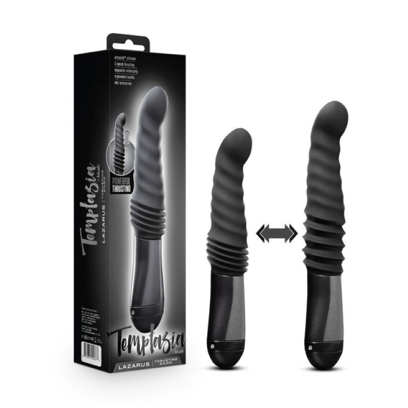 Temptasia - Lazarus Stoßdildo - Schwarz