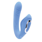 Evolved - Tap and Thrust Vibrator - G-Punkt und Klitoris Stimulation - Hellblau