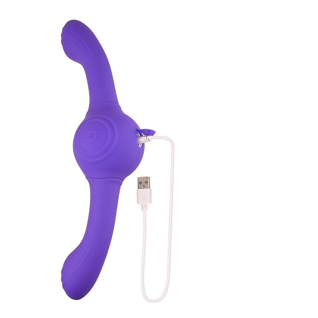Evolved - Our Gyro Vibe Dual End Vibrator - Lila