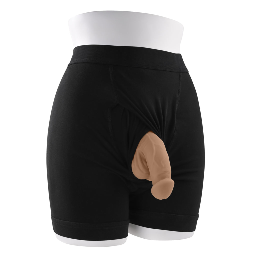 Evolved - Silikon-Packer Penis Mittelgroß