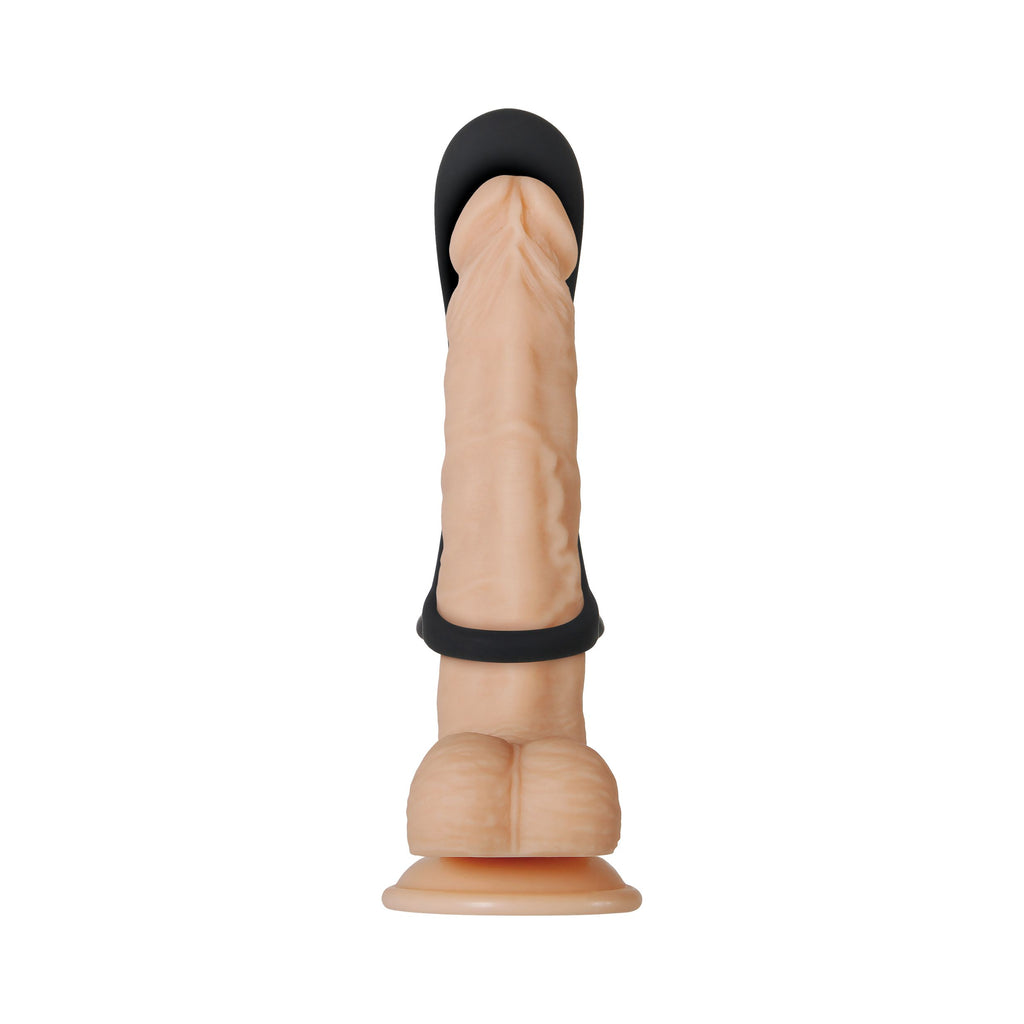 Evolved - Cock Armor Vibrating Cockring - Schwarz