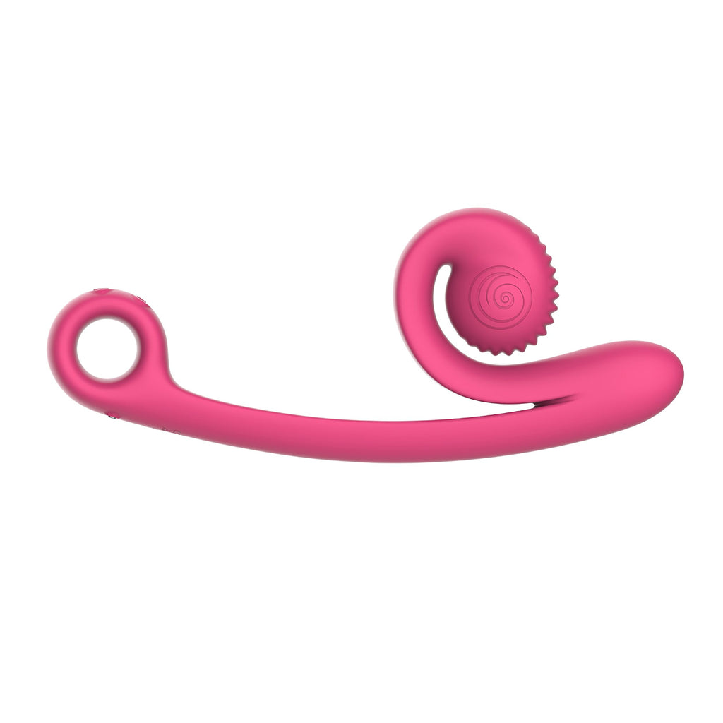 Snail Vibe - Curve Duo-Vibrator mit G-Punkt und Klitoris Stimulation - Rosa