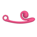 Snail Vibe - Curve Duo-Vibrator mit G-Punkt und Klitoris Stimulation - Rosa