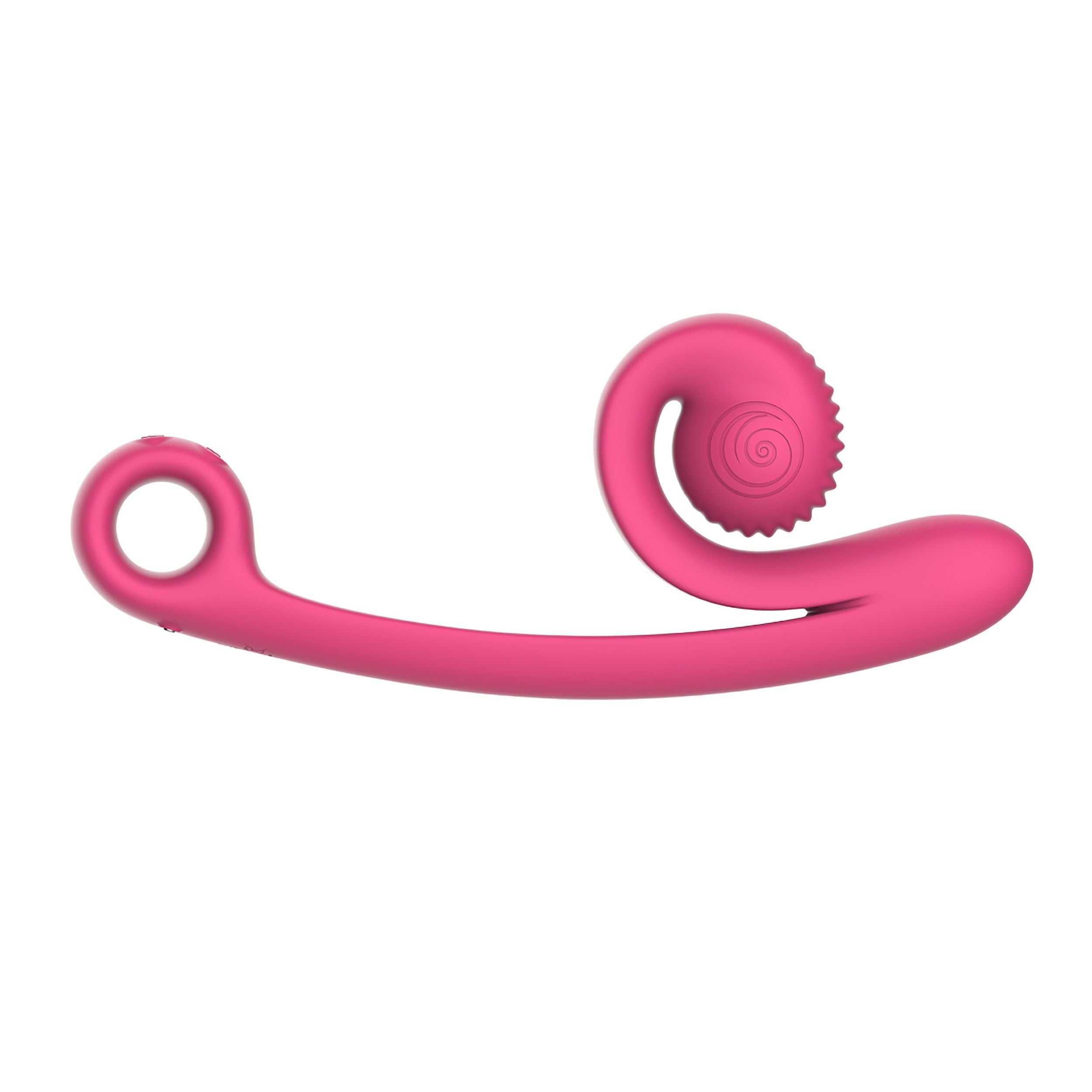 Snail Vibe - Curve Duo-Vibrator mit G-Punkt und Klitoris Stimulation - Rosa