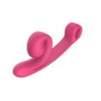 Snail Vibe - Curve Duo-Vibrator mit G-Punkt und Klitoris Stimulation - Rosa