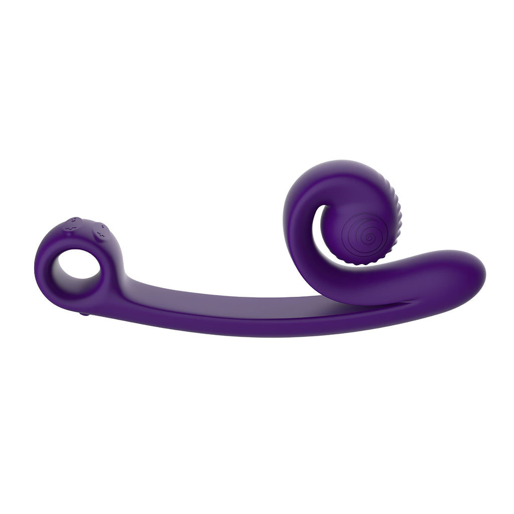 Snail Vibe - Curve Duo-Vibrator mit G-Punkt und Klitoris Stimulation - Rosa
