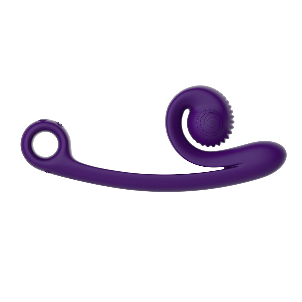 Snail Vibe - Curve Duo-Vibrator mit G-Punkt und Klitoris Stimulation - Rosa