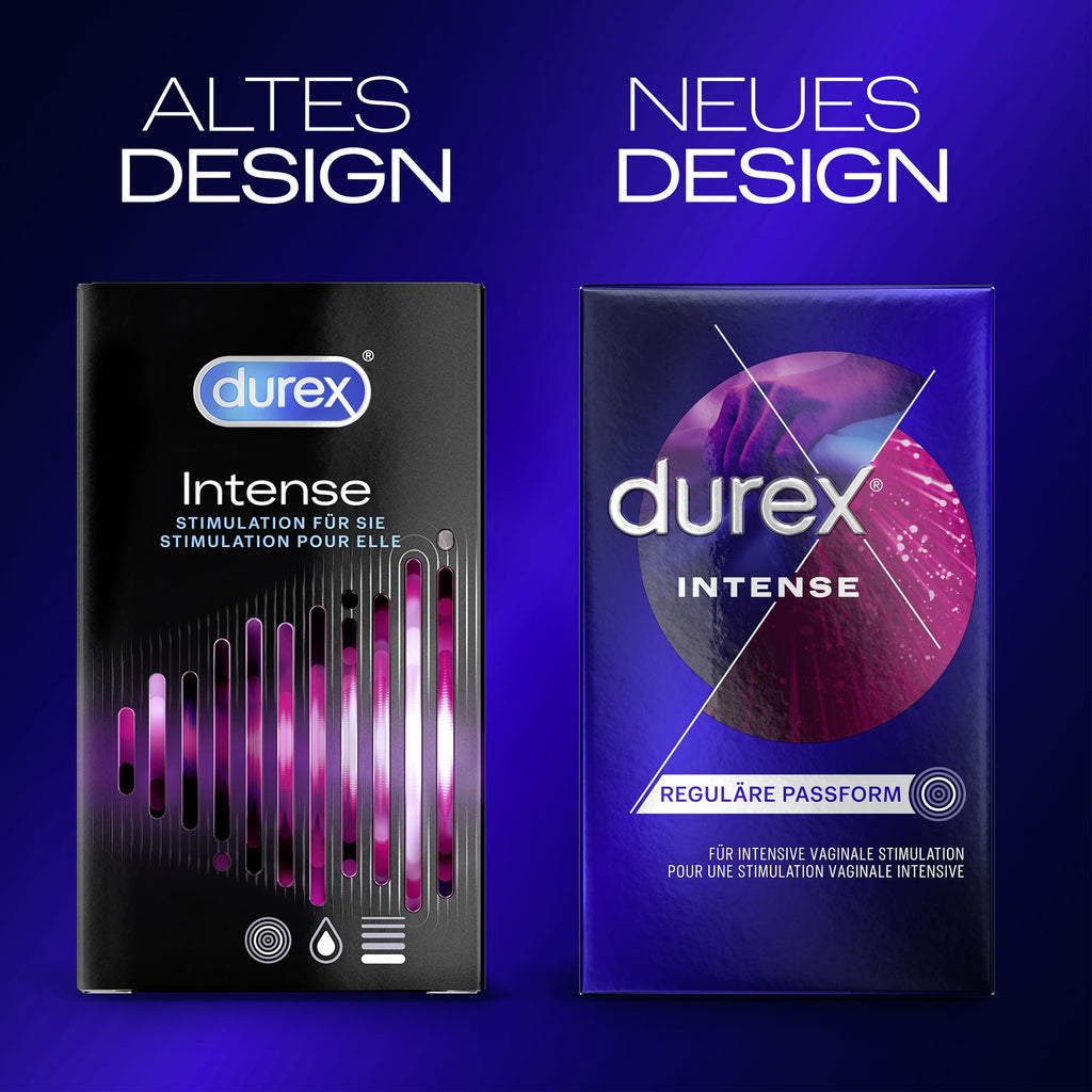 Durex – Intense Orgasmic Kondome – 10 Stück