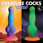 Creature Cocks - Leuchten-im-dunklen Silikon Alien Dildo