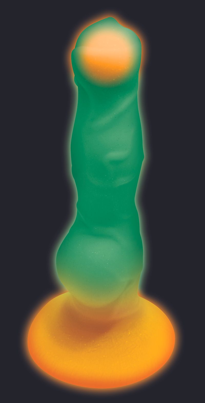 Creature Cocks - Leuchten-im-dunklen Silikon Alien Dildo