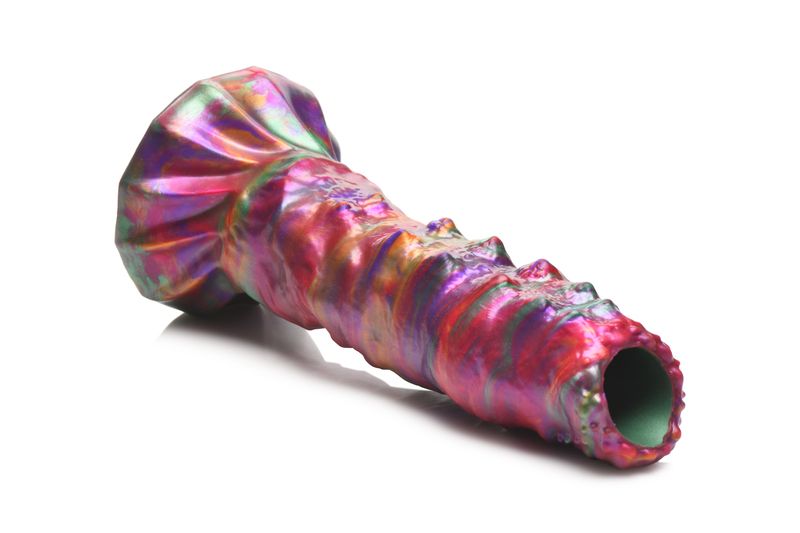 Ovipositor-Dildo mit Eiern