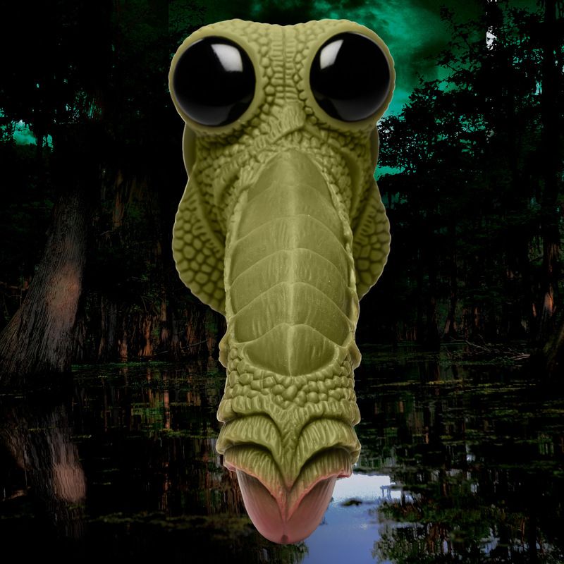 Geschuppter Sumpfmonster-Dildo
