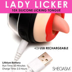 Lickgasm - Lady Klitoris Stimulator mit Zungenbewegung - Wasserdichter Vibrator