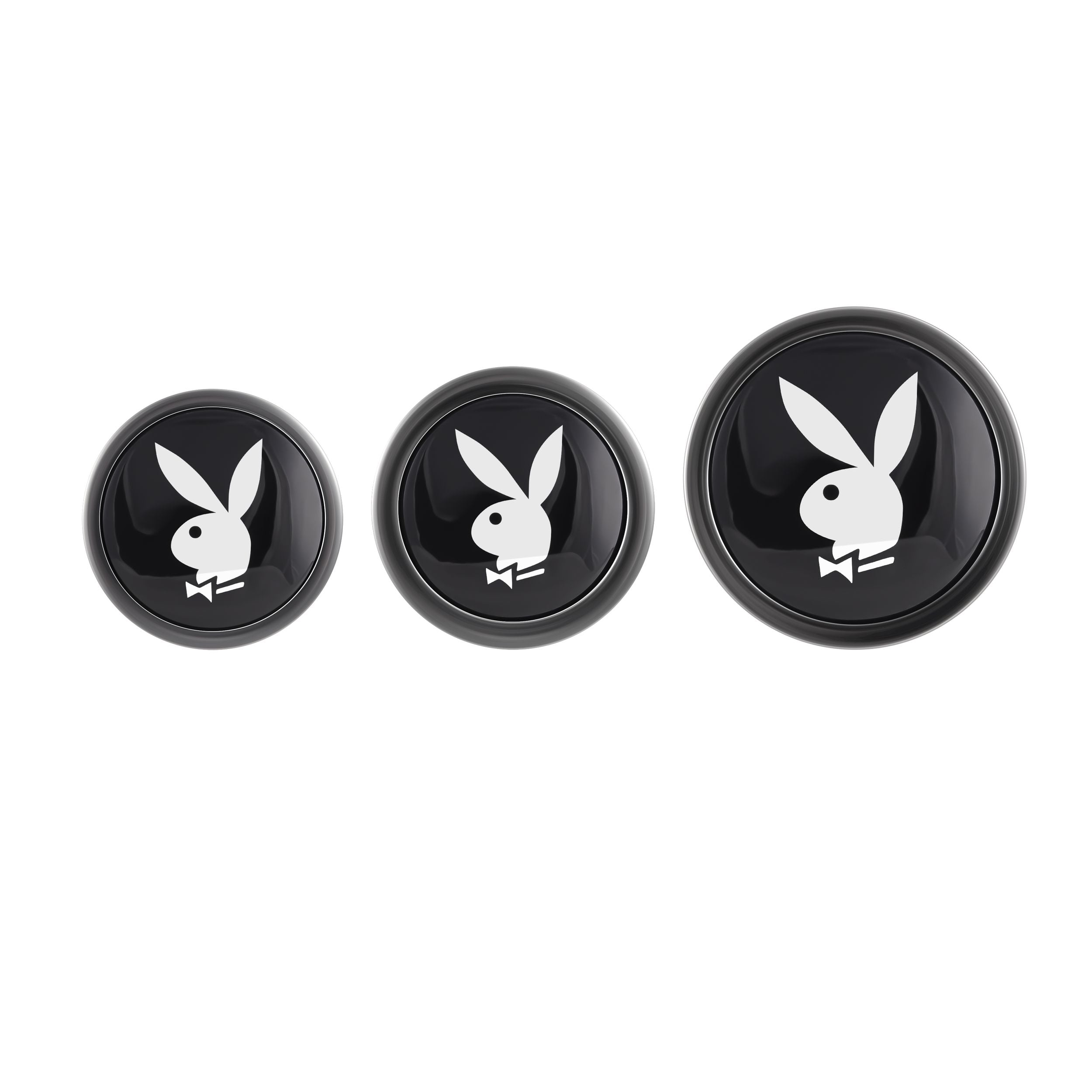 Playboy - Pleasure 3 Ways Anal Plug Set