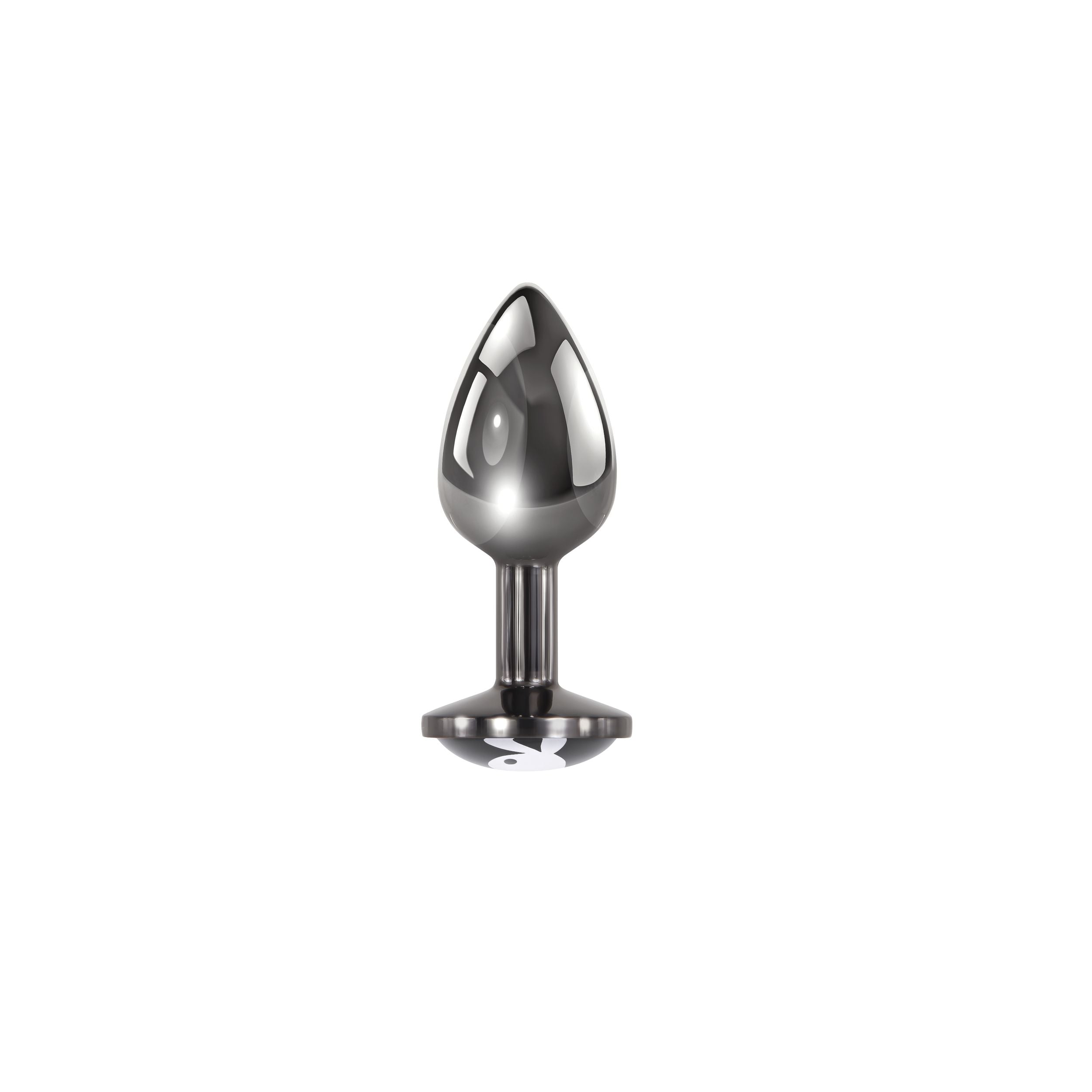 Playboy - Tux Aluminium-Analplug - Klein