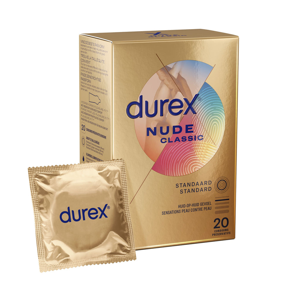 Durex Kondome Nude - 20 Stück