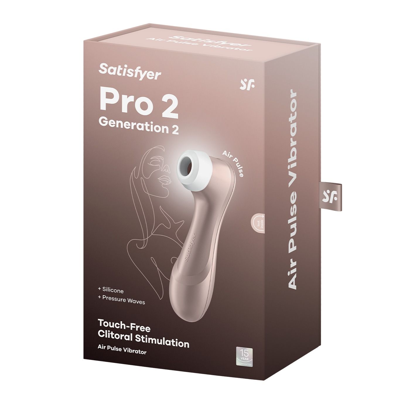 Satisfyer - Pro 2 Generation 2 Luftdruck-Vibrator - Gold