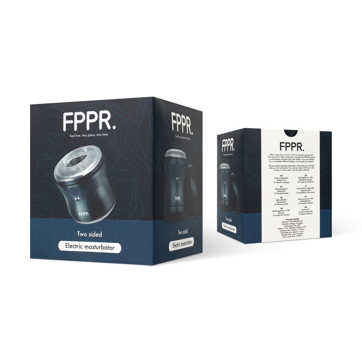 FPPR. 2-seitiger Vibratorischer Masturbator