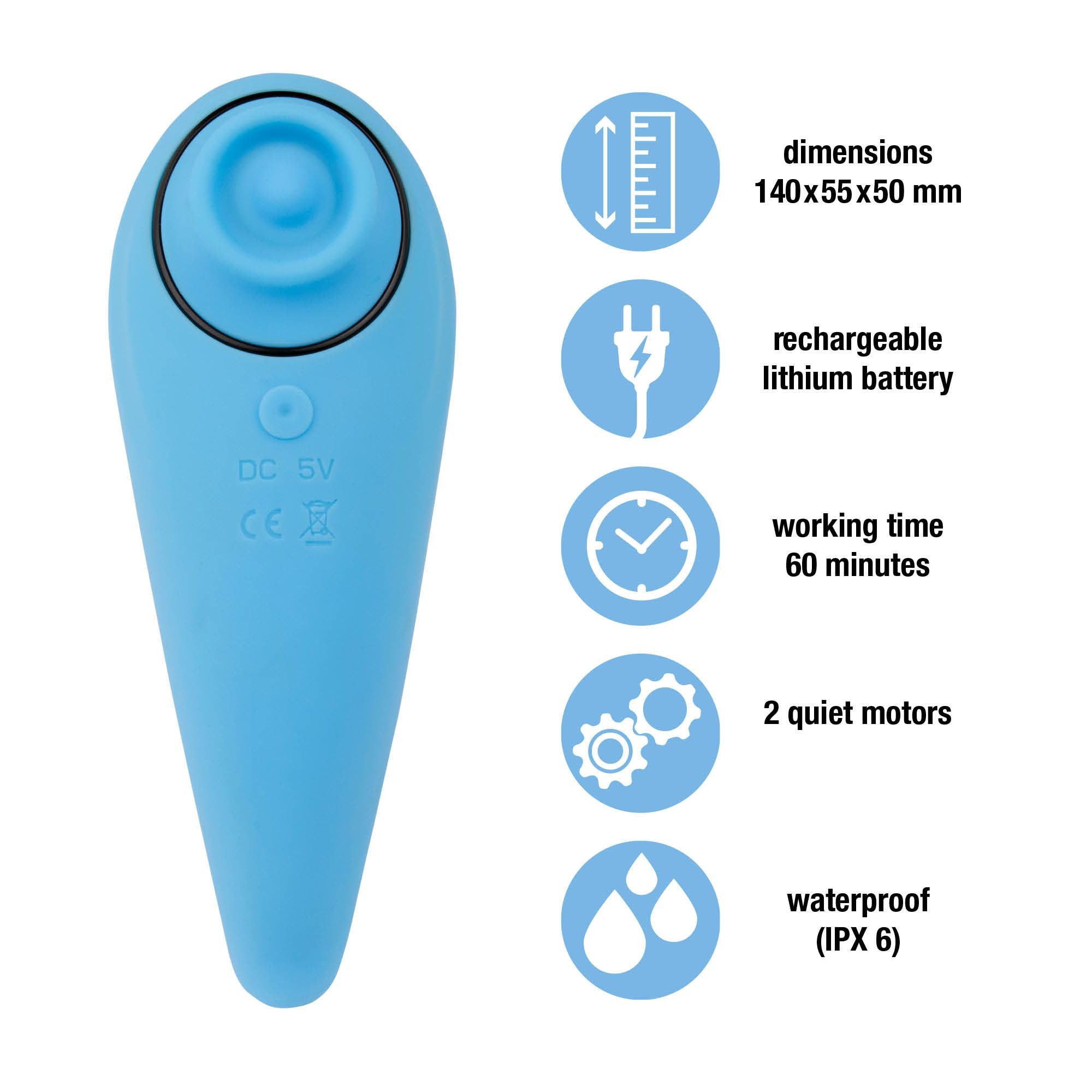 FeelzToys - FemmeGasm Tapp 2 Klitoris-Stimulator - Rosa