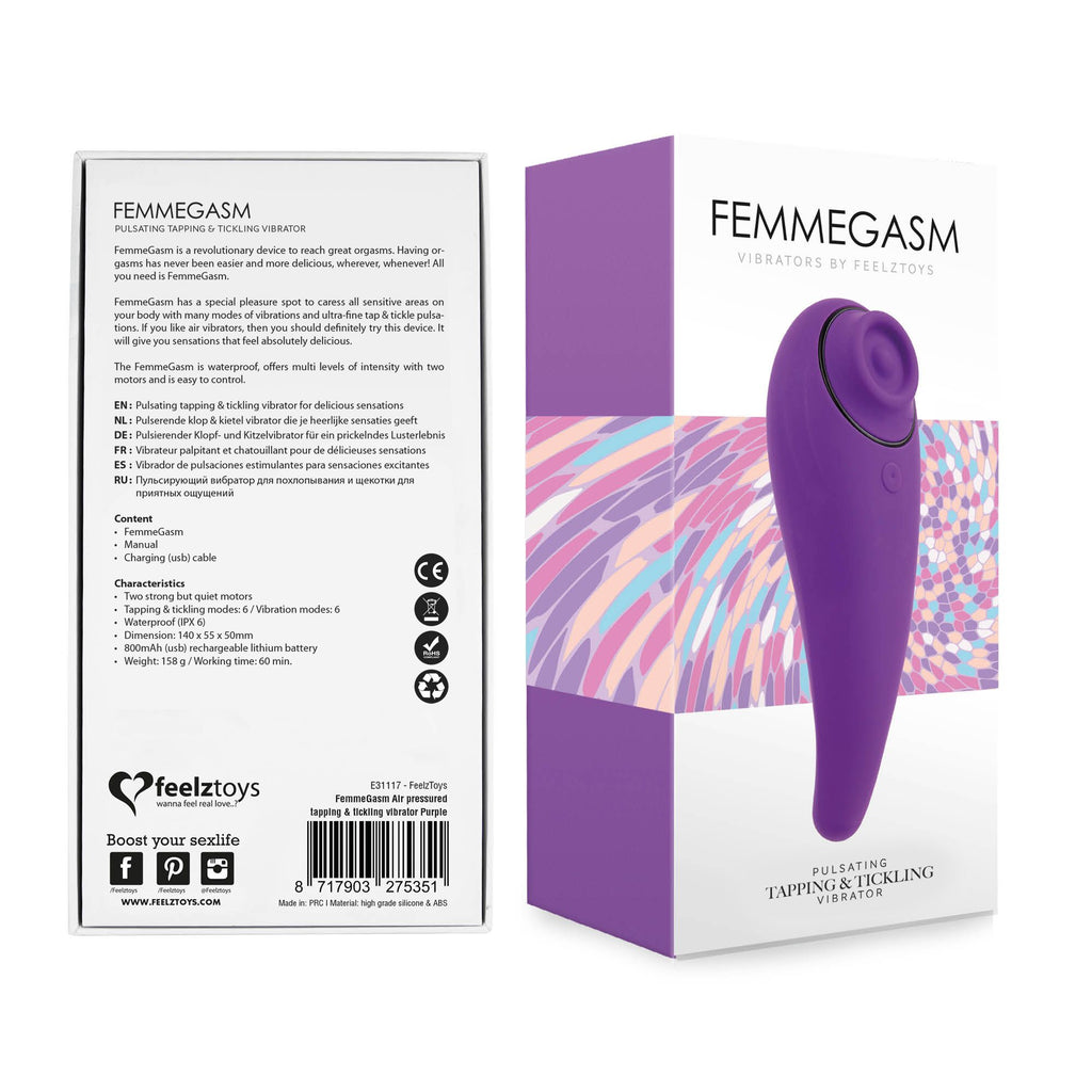 FeelzToys - FemmeGasm Tapp 2 Klitoris-Stimulator - Rosa