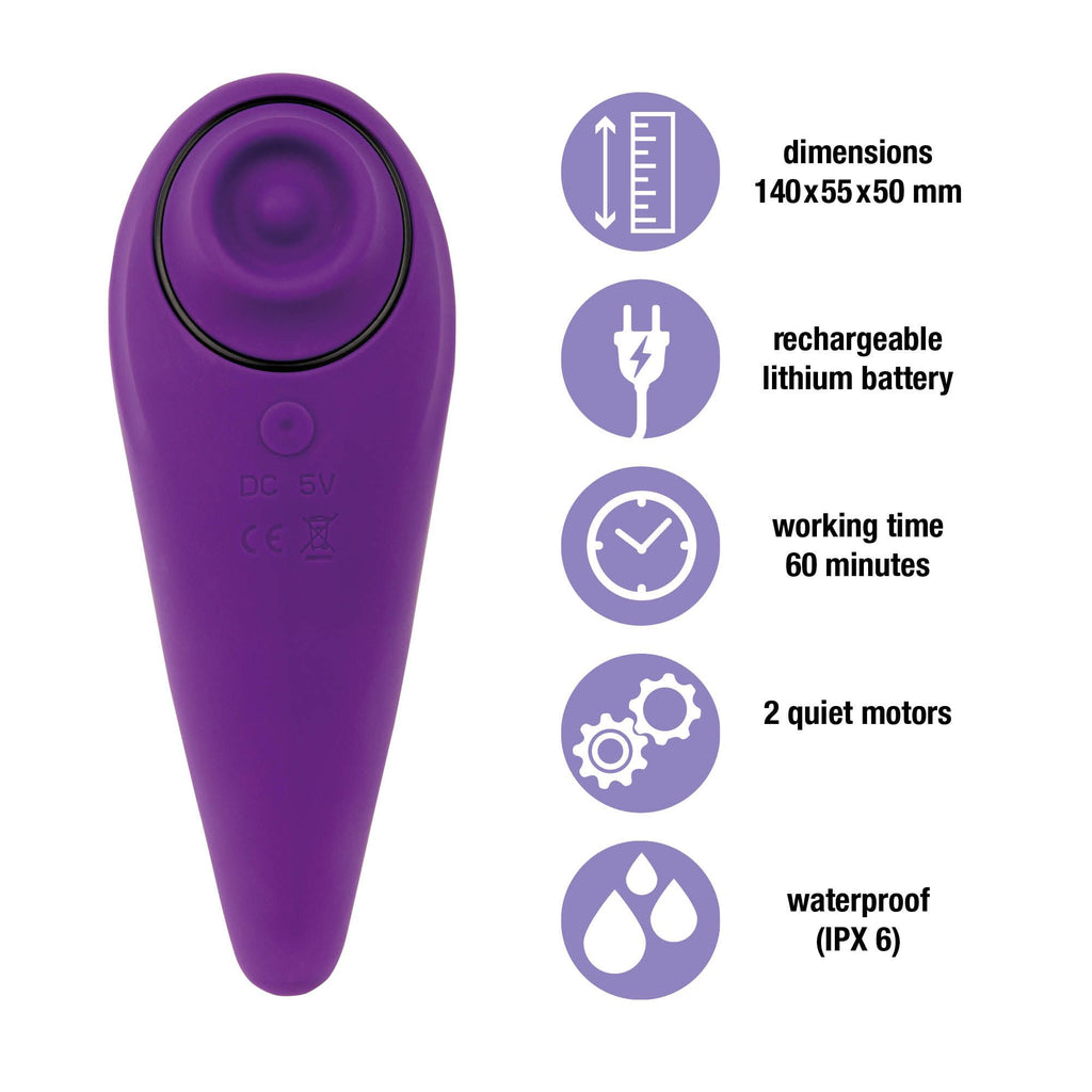 FeelzToys - FemmeGasm Tapp 2 Klitoris-Stimulator - Rosa