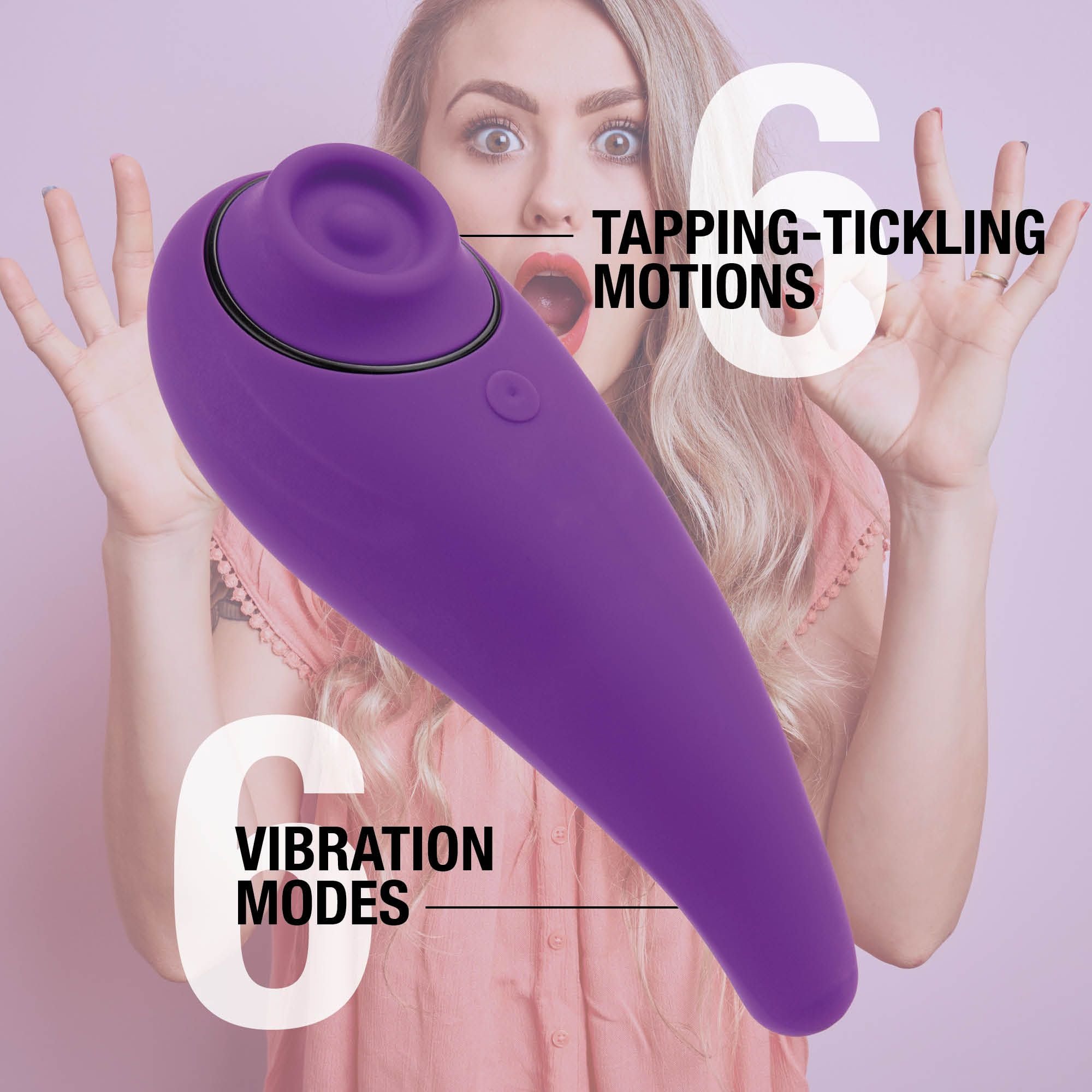 FeelzToys - FemmeGasm Tapp 2 Klitoris-Stimulator - Rosa