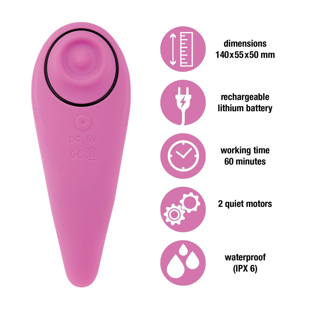 FeelzToys - FemmeGasm Tapp 2 Klitoris-Stimulator - Rosa