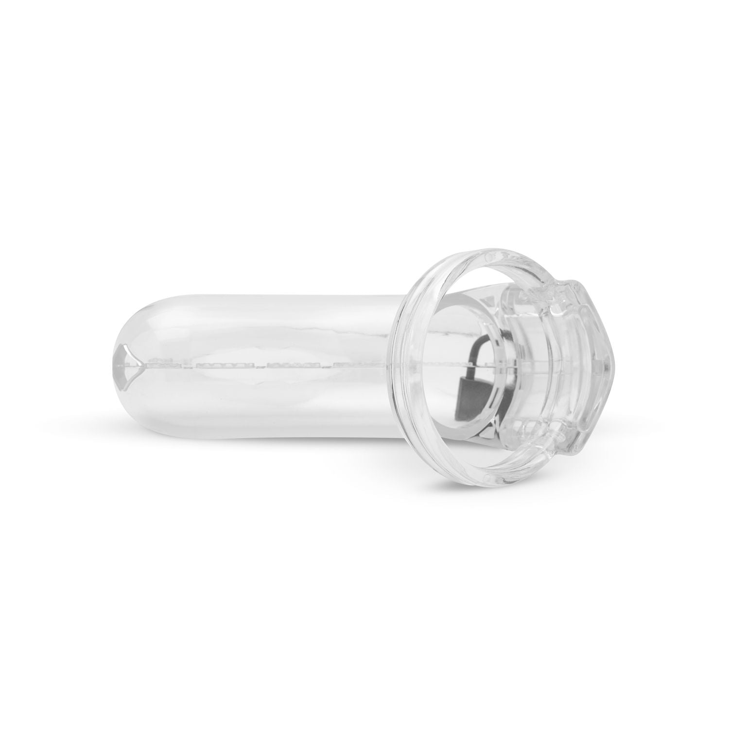 Lockdown Keuschheitskäfig Transparent - Groß