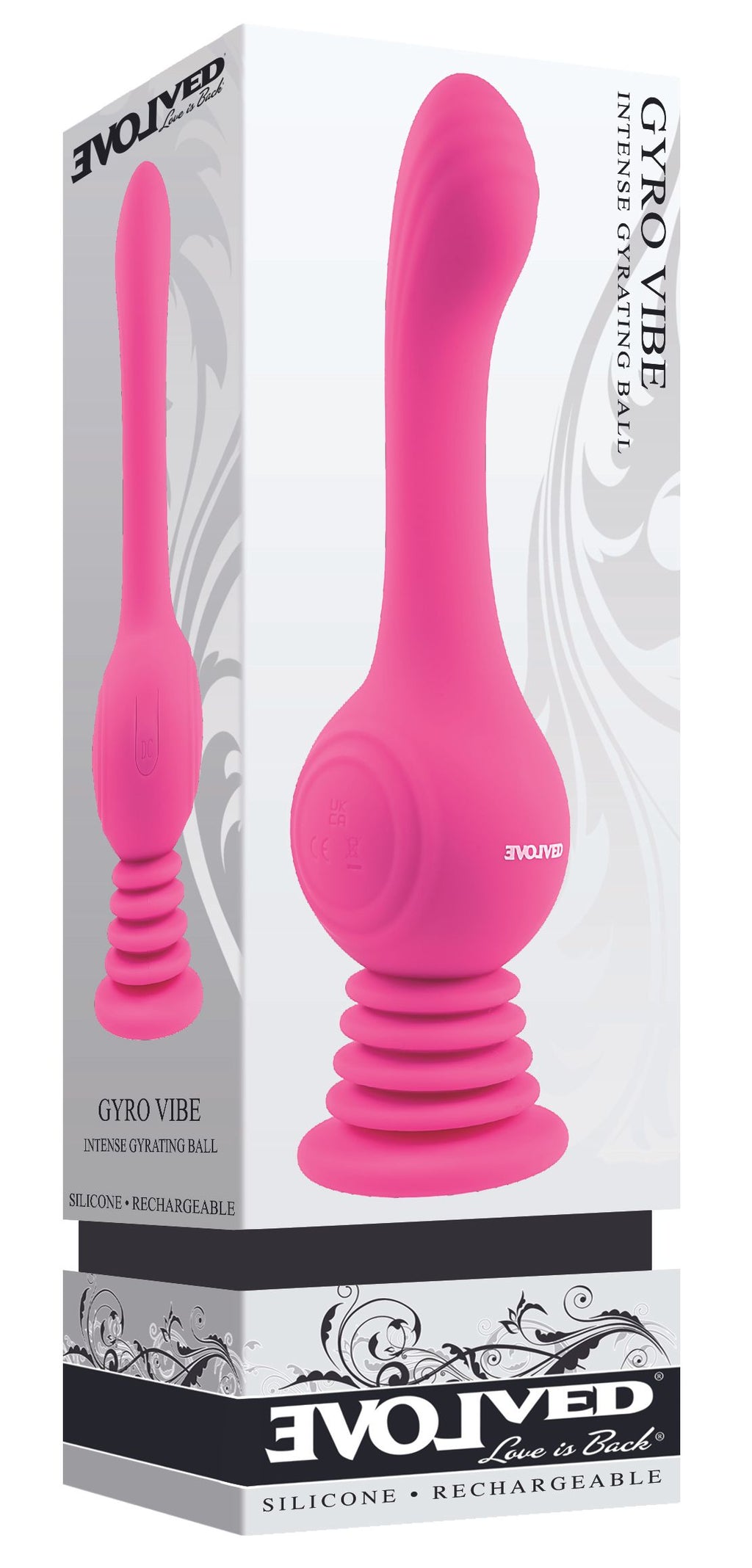 Evolved - Gyro Vibe Vibrator - Rosa