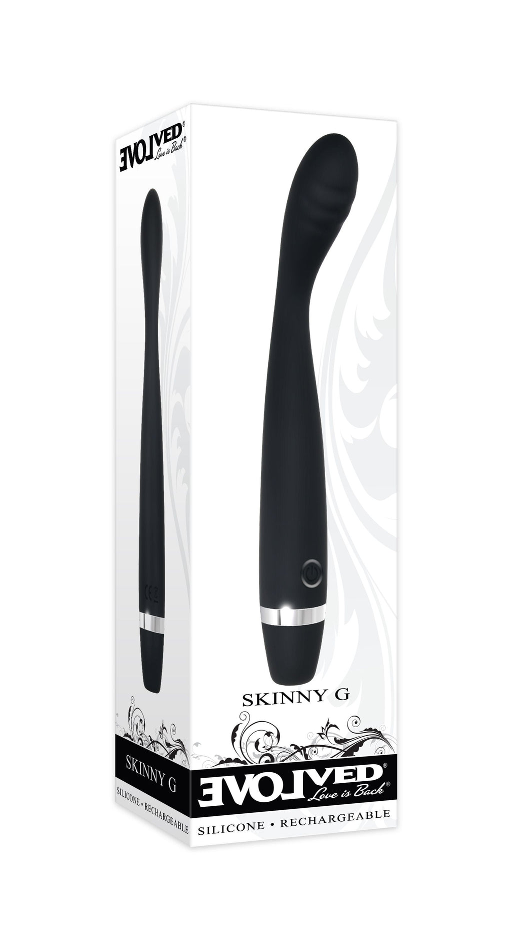 Evolved - Skinny G-Punkt Vibrator - Schwarz